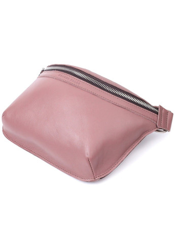 Интересная бананка для женщин из натуральной кожи 22816 Бежевый Grande Pelle (303877242)