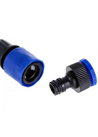 Шлянг поливальний, що розтягуюється, для саду та огороду Magic X-Hose 22.5 метрів Синій Magic Hose (340111772)