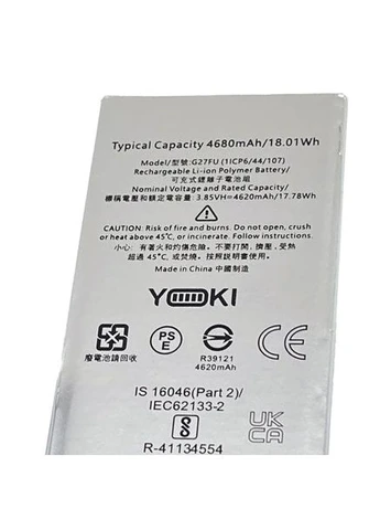 АКБ Google Pixel 5A (G27FU) Yoki (400059676)