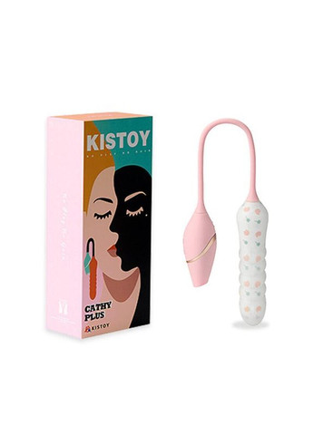 Пульсатор с вакуумным стимулятором KISTOY Cathy Plus на гибкой сцепке No Brand (303908452)