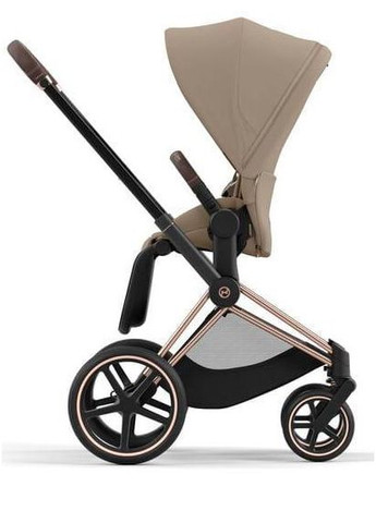 Універсальна коляска 3 в 1 Priam 4.0 шасі Rosegold (автокрісло Cloud T i-Size) Cozy Beige Cybex (369505231)