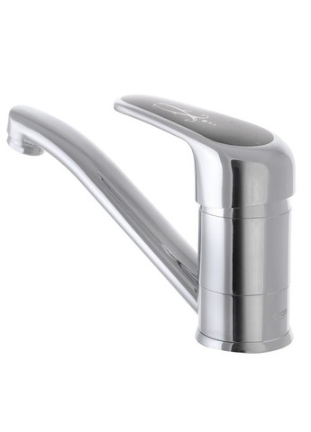 Змішувач для умивальника Magic 004 (вилив 15 см) (чорна ручка) (CR0107) Cron (322004526)