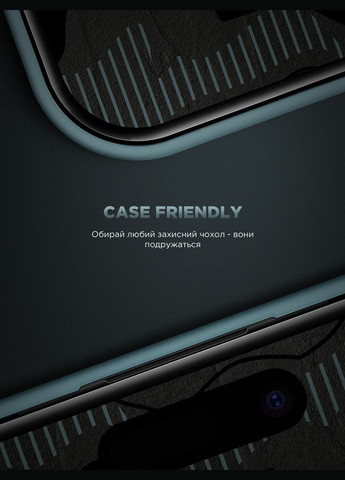 Защитное стекло Infinity Black Icon 2.75D для Apple iPhone 16 Pro Max (ARM80302) ArmorStandart (343051272)