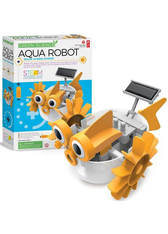 Набір для досліджень 4М Акваробот на сонячній батареї (00-03415) 4M (331298137)