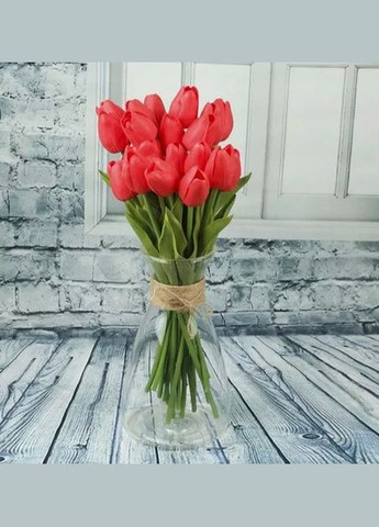 Тюльпан штучний 1шт. Колір червоний No Brand (304401823)