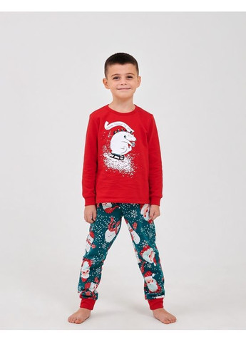 Красная пижама красный 2 Smil