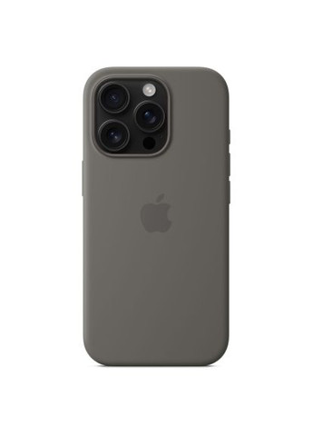 Чехол для мобильного телефона iPhone16 Pro Silicone Case with MagSafe - Stone Gray (MYYL3ZM/A) Apple iPhone16 Pro Silicone Case with MagSafe - Stone Gr (364661702)