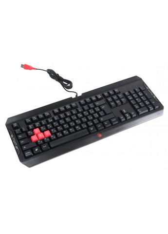 Клавиатура Bloody Q100, черная, Инновационная игровая A4Tech (333825056)