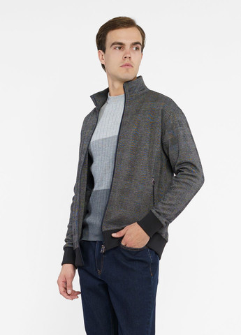Кофта на блискавці чоловіча сіра Arber Jersey Bomber ASKR-38-3 (308241422)