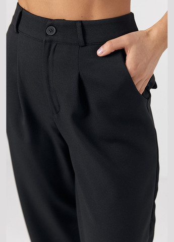 Женские брюки-бананы со складками Lurex (322343077)