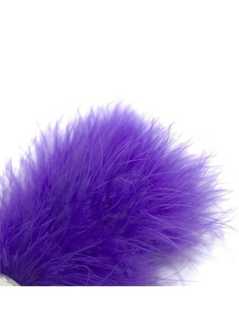 Анальна пробка металева з фіолетовим пушком anale Pon Tail Boss Series (306440317)