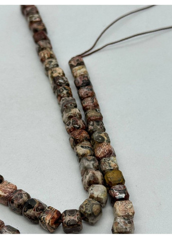 Яшма на нитці без застібки 8*8 мм 40 см Комбінований No Brand (372468058)