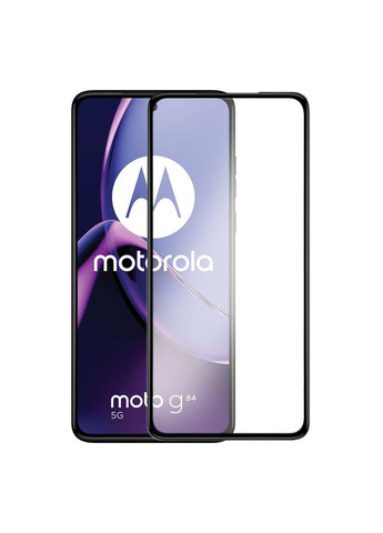 Стекло защитное (m319536) BeCover Motorola Moto G84 Black (367069080)