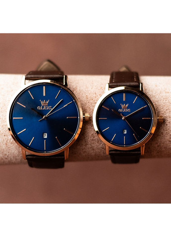 Наручные часы Uni Couple Золотистый 2 шт (3372) Shengke (362587792)