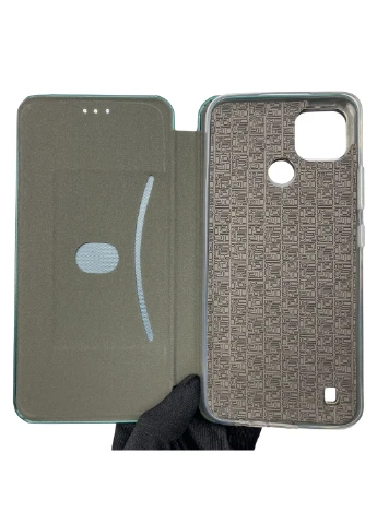 Чехол-книжка для C25Y с подставкой на реалми с25у зелёная gd1 Realme (366389098)