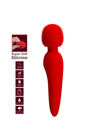 Вібратор-мікрофон Meredith 7 режимів,, 21.5 х 5 см Pretty Love (361670454)