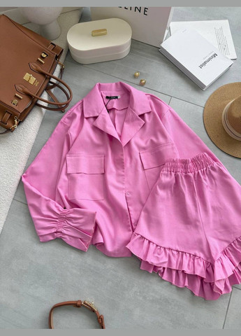 Розовый женский костюм No Brand (347641385)