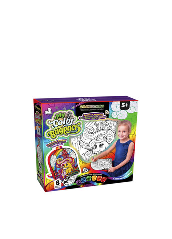 Набор для творчества «My color Bag Pack» цвет разноцветный ЦБ-00260845 Danko Toys (315070337)