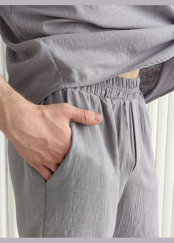 Сірий літній masoli брючний No Brand