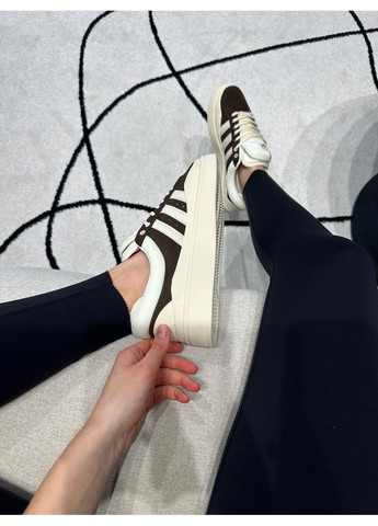 Кросівки жіночі Adidas Brown No Brand Campus x Bad Bunny коричневі демісезони (369370258)