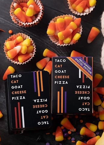 Настольная игра Тако Кот Коза Сер Пицца - Хэллоуин Версия / Taco Cat Goat Cheese Pizza - Halloween Edition Game (327052978)