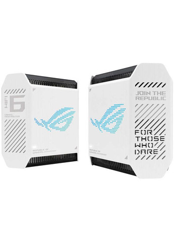 Wi-Fi Mesh-система ROG Rapture GT6 2pk White (90IG07F0-MU9A40) Asus (341489028)