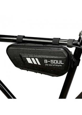 Велосипедна сумка на раму чорна (BAO-010) B-Soul (270857317)