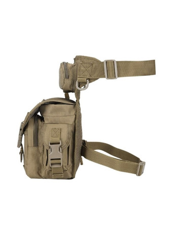 Тактична сумка на бедро чоловіча армійська Олива D30005-B1 Solve (305743450)