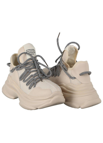 Женские кроссовки 197047 Lifexpert бежевые (303436057)