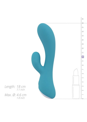 Вибратор-кролик Martina I Rabbit Vibrator Cala Azul (296492089)