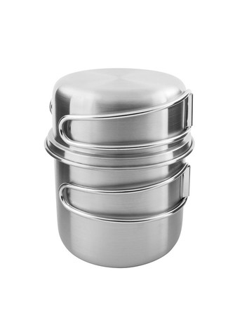 Набор кружек Handle Mug 500 Set Серебристый Tatonka (278272422)