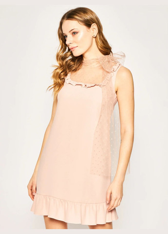 Розовое платье Red Valentino