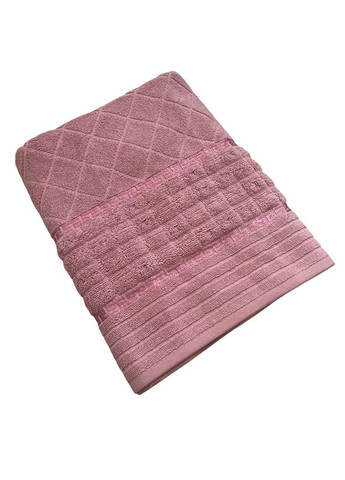 Полотенце махровое для ванной 70х140 см малиновое TC303376037 TURComFor однотонный малиновый