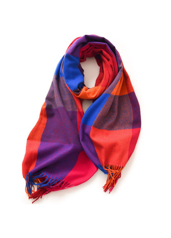 Кашеміровий палантин шарф у клітину з бахромою PASHMINA No Brand (362666285)