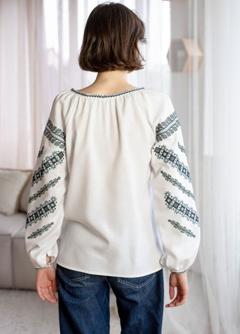 Белая рубашка Vyshyvanka узор украинская символика (331291014)