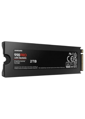 Накопичувач SSD M.2 2280 2TB 990 PRO with Heatsink (MZ-V9P2T0CW) Samsung (396870843)