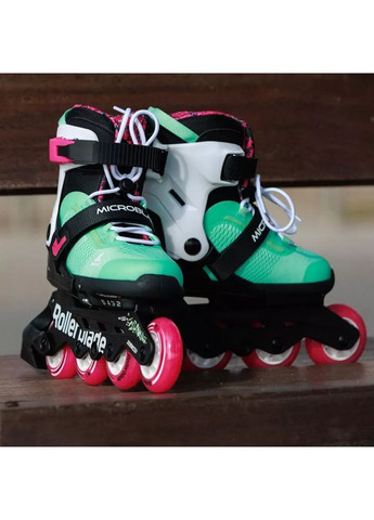 Роликовые коньки black-sea green 2025 Rollerblade Microblade XT (367108577)