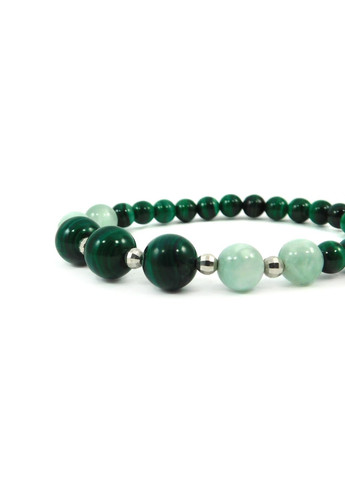 Эксклюзивный браслет Малахит, Ангелит 15 Fursa fashion (322313831)