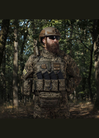 Сумка-напашник PRO 1-го класса защиты. Размер (19х26 см). Материал Cordura 1000. Пиксель (мм-14) Ukrarmor (334256168)