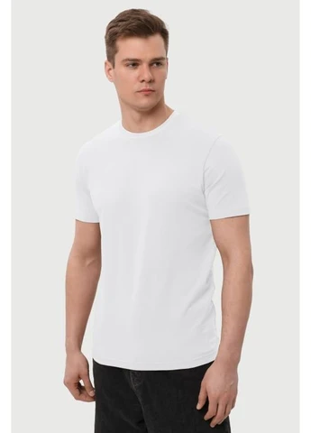 Біла футболка чоловіча класична black з коротким рукавом Taboo clothing company