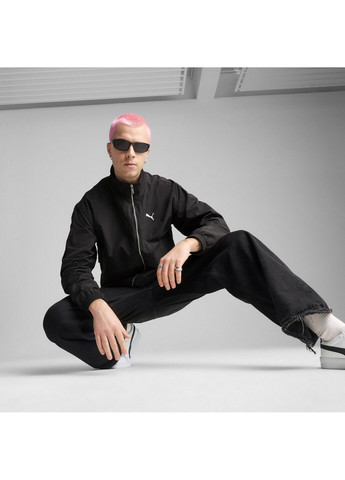 Чорна демісезонна вітровка Puma