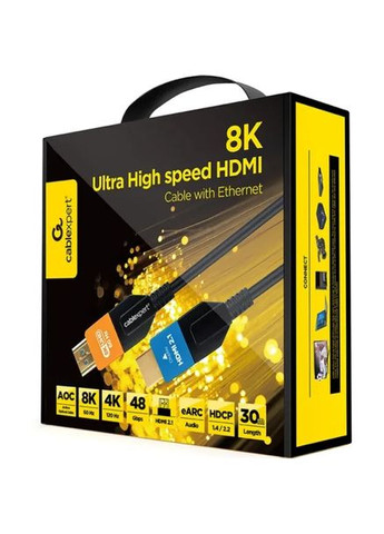 Кабель (AOC) HDMI V.2.1 30 м (CC-HDMI8K-AOC-30M) Cablexpert (323429973)