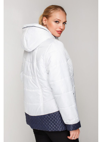 Белая демисезонная куртка анита-2 белый MioRichi
