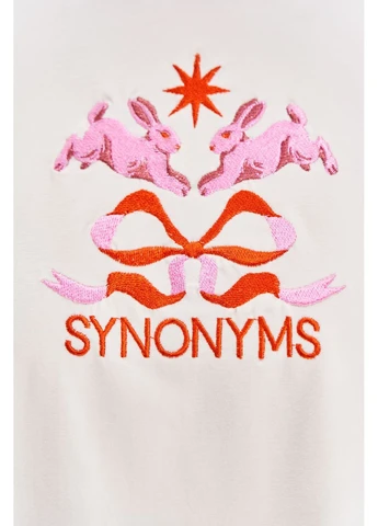 Футболка з вишивкою «Зайчики» SYNONYMS - (392730912)