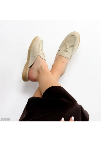 Бежевые женские мюли No Brand