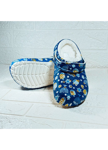сабо Classic Lined Hanukkah Clog синій Crocs (372512034)