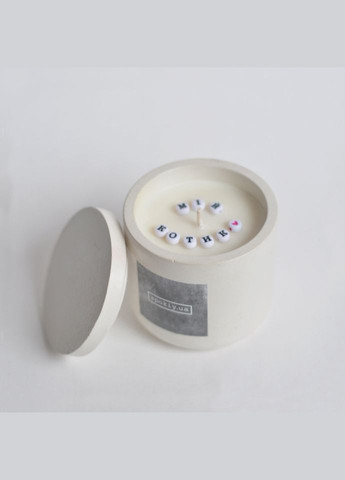 Ароматическая свеча с тайной надписью "Мой котик" SP2337, 125 г Spokiy (315135565)