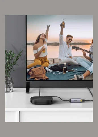 УЦИНКА! Наружная сетевая карта / Сетевой адаптер USB type C CM209 Gigabit Ethernet LAN RJ45 (50737) Ugreen (300523745)