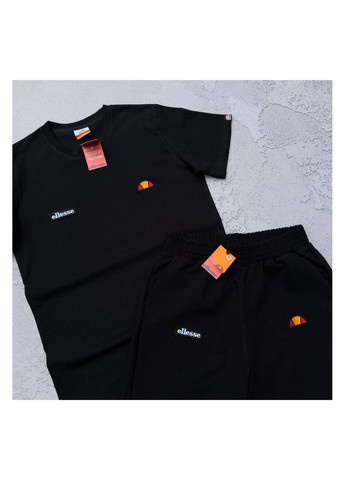 Черный летний мужской комплект No Brand