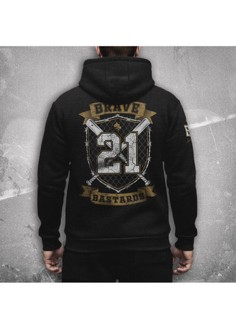 Худи мужское утепленное BRAVE BASTARDS 21 No Brand (367838252)